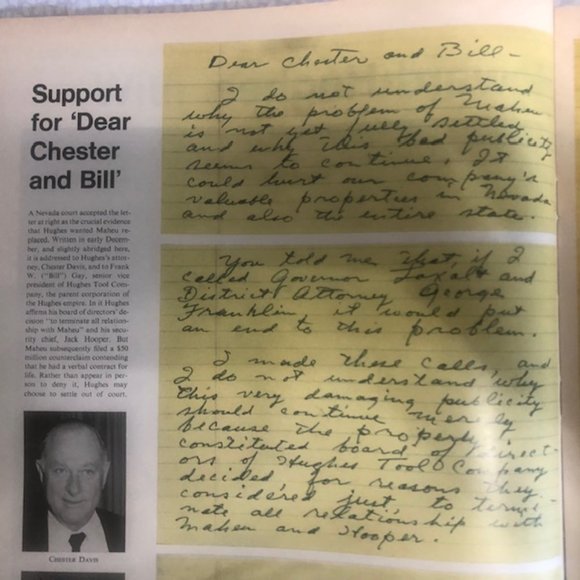 Vintage Life Magazine January 22 1971 Nixon Howard Hughes - Advertising  Autos - Picture 3 of 11